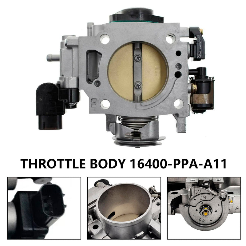 Throttle Body 16400-PPA-A11 For Honda CR-V CRV 2003 2004 2005 2.4L