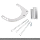 Electric Water Pump Small Block 350 Mount Kit For Chevy Long Water Pump V Belt