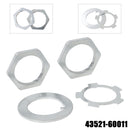 4352160011 Front Axle Hub Spindle Lock Nut Washer Kit 43521-60011 For Toyota Hiluxs Generic