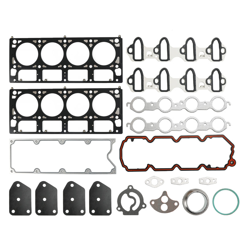 2005-2013 Chevrolet Silverado 1500 5.3L 5328CC 325CID V8 FLEX OHV, (16 Valve) AFM Lifter Replacement Kit Head Gasket Set Head Bolts Lifters Guides Fedex Express Generic