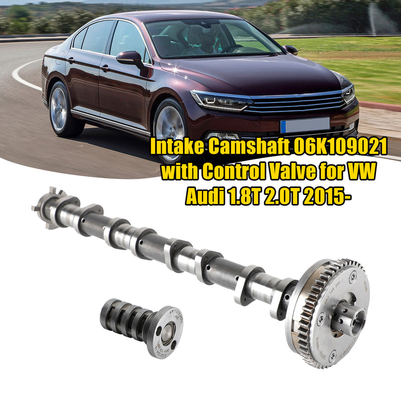 2013-2017 Audi Q5 2.0T Intake Camshaft 06K109021 with Control Valve