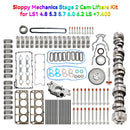 Sloppy Mechanics Stage 2 Cam Lifters Kit for LS1 4.8 5.3 5.7 6.0 6.2 LS +7.400