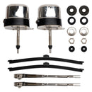 Pair of Stainless Windshield Wiper Motor Hot Street Rod for Jeep for Ford