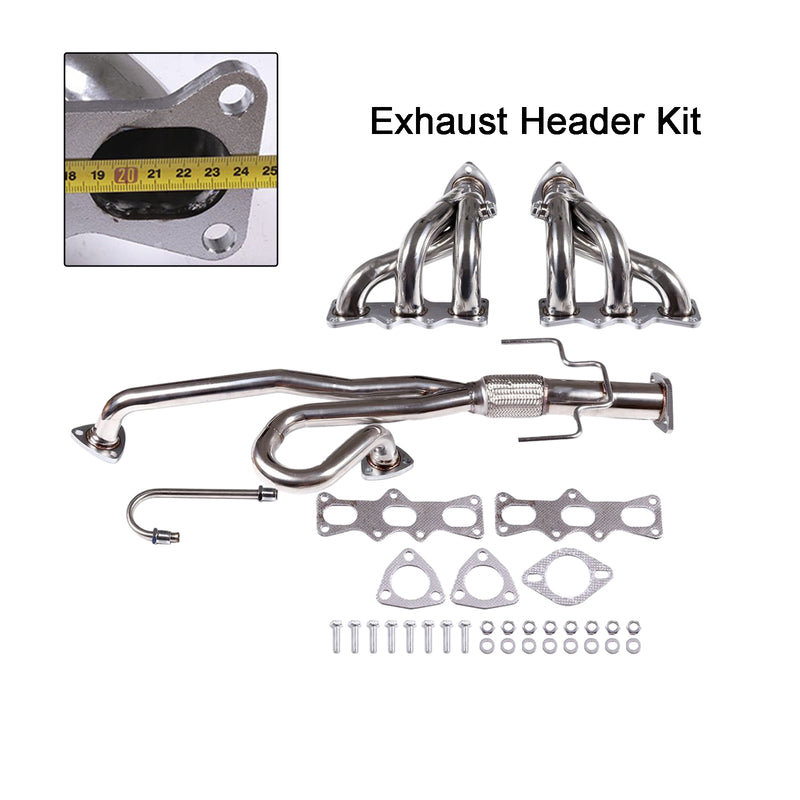 Header Exhaust Manifold Fit Mazda MX6 Ford Probe 2.5L V6 1993-1997