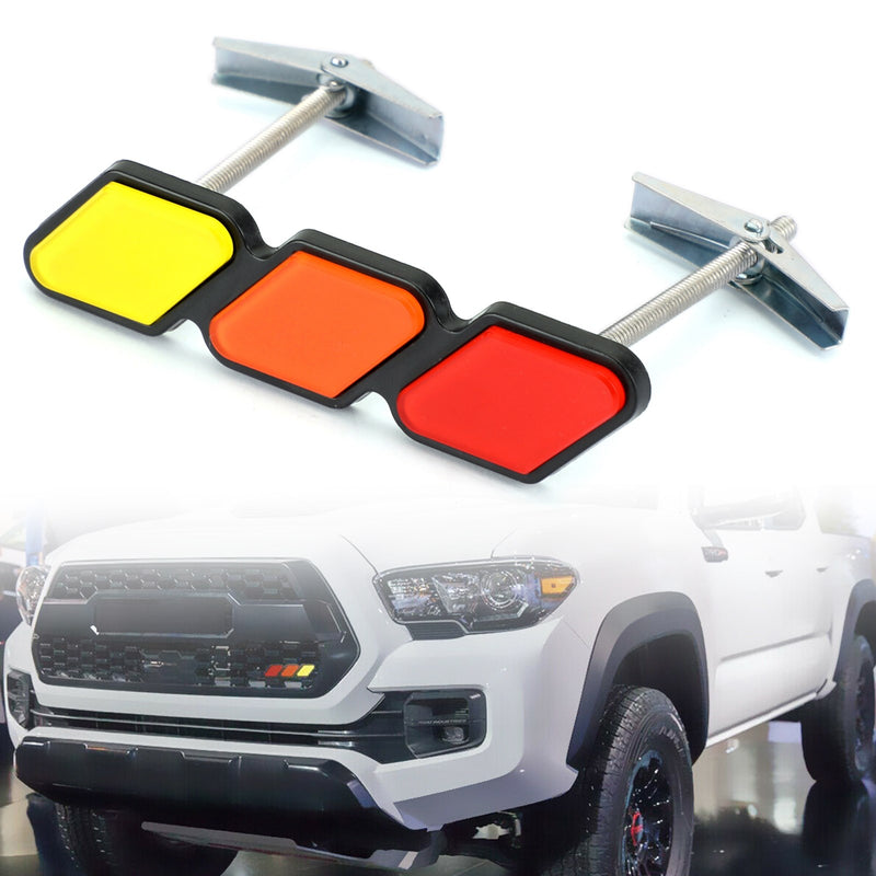 With LED Lights 2016-2023 Tacoma Trd Pro Grille Generic