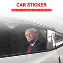 Car Window Sticker Life Person Size Passenger Ride With Trump President 2020 L