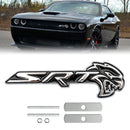 Front Grille SRT Hellcat Emblem Badge for Charger Challenger SRT Chrome