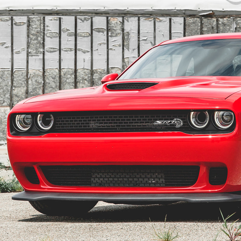 Front Grille SRT Hellcat Emblem Badge for Charger Challenger SRT Chrome