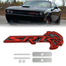 Front Grille SRT Hellcat Emblem Badge for Charger Challenger SRT Chrome