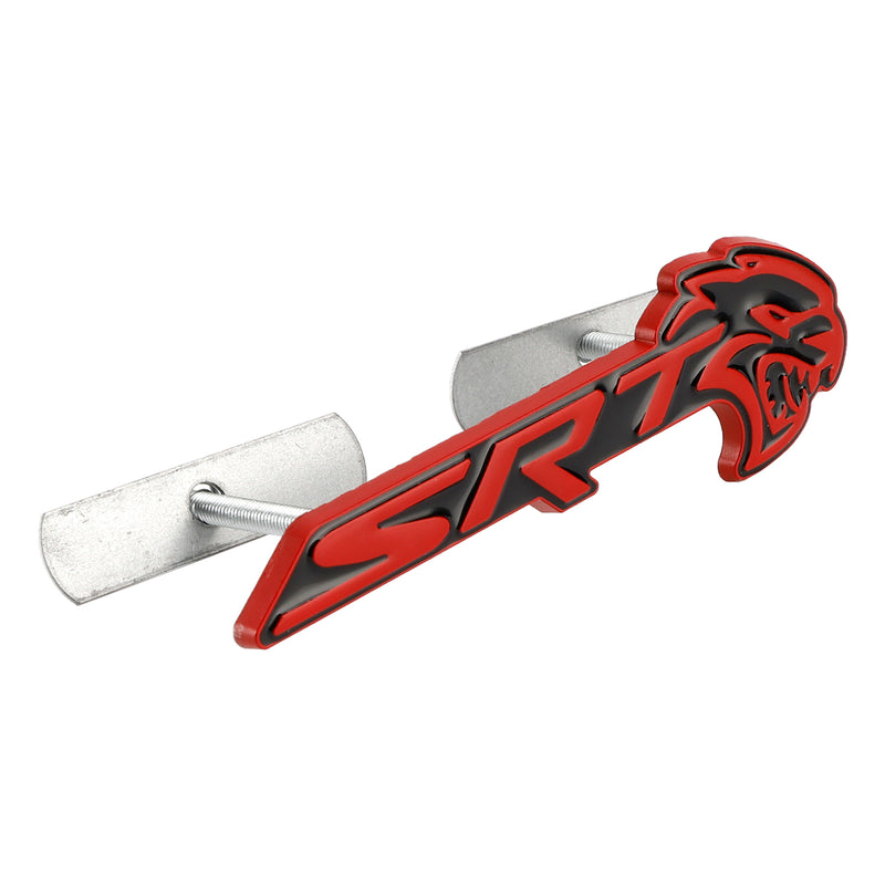 Front Grille SRT Hellcat Emblem Badge for Charger Challenger SRT Chrome