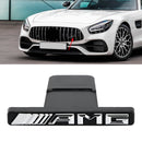 AMG Front Vertical Strip General Grill Decal Emblem Badge for Mercedes-Benz