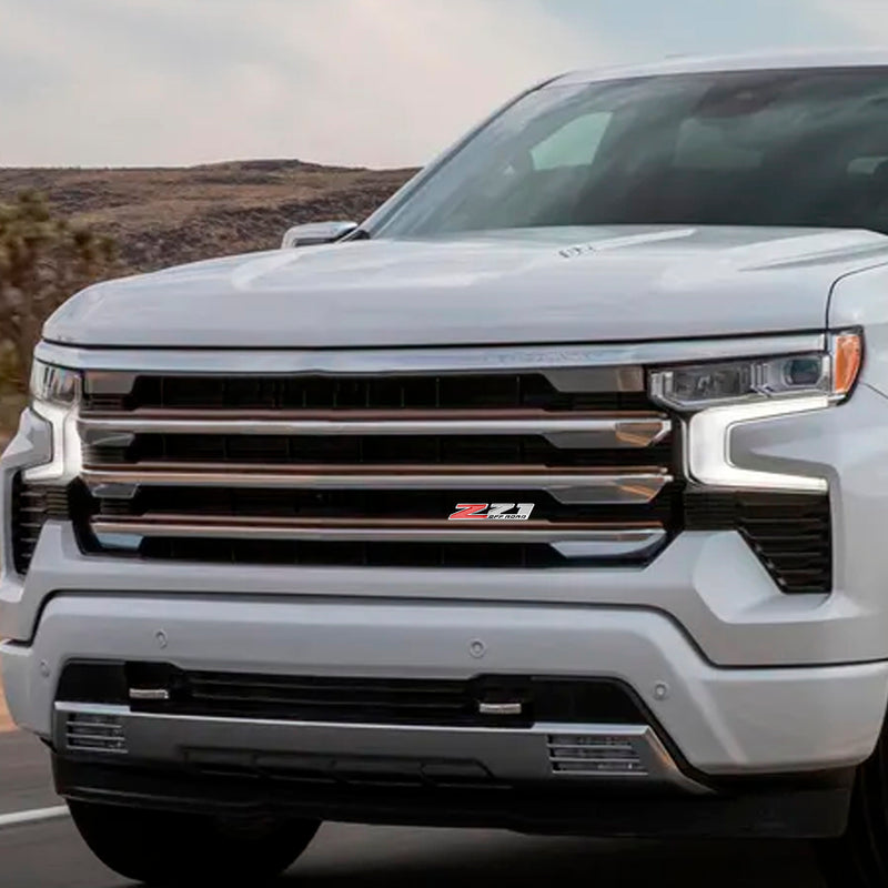 Z71 OFF ROAD Front Grille Emblem Decal Badge for Silverado Sierra