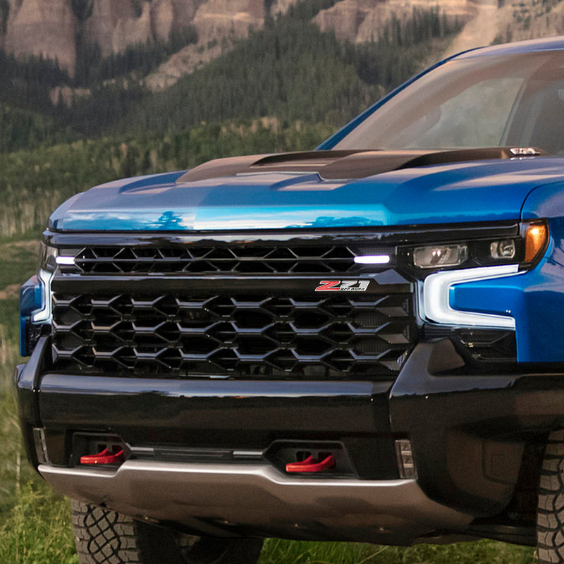 Z71 OFF ROAD Front Grille Emblem Decal Badge for Silverado Sierra