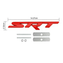 Front Grille SRT Emblem Decal Badge for Charger Challenger SRT