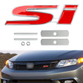 Si Front Grille Emblem Decal Badge for Honda