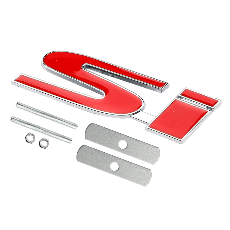 Si Front Grille Emblem Decal Badge for Honda