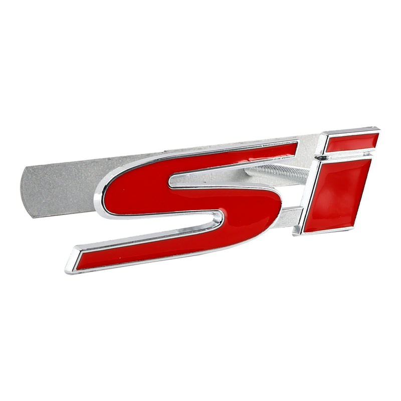 Si Front Grille Emblem Decal Badge for Honda