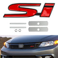 Si Front Grille Emblem Decal Badge for Honda