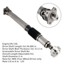 Front Driveshaft Prop Shaft 52753319AC For Jeep Wrangler 2007-2011 3.8L 4WD