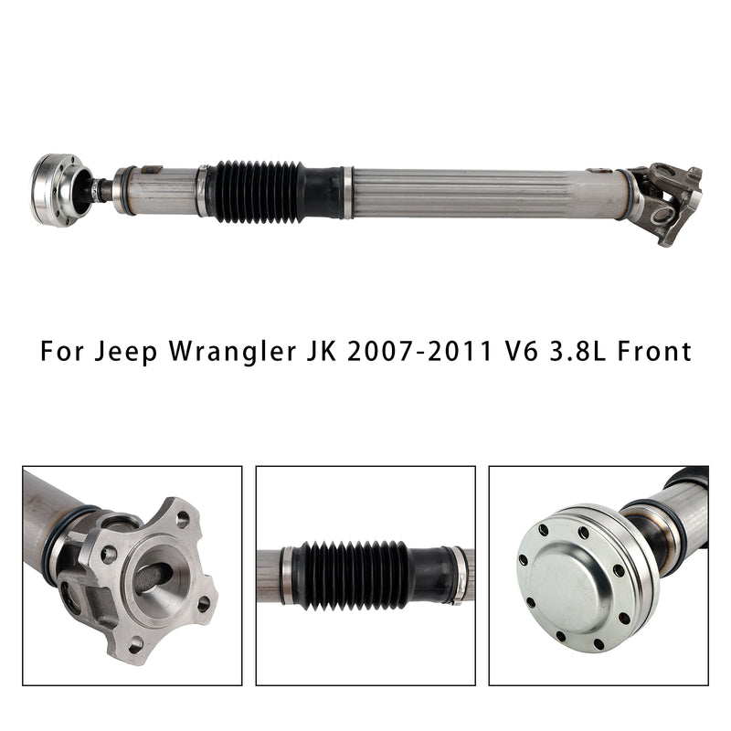 Front Driveshaft Prop Shaft 52753319AC For Jeep Wrangler 2007-2011 3.8L 4WD