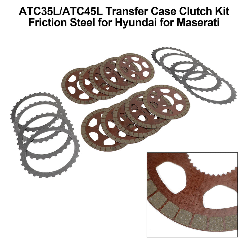 2011-2015 BMW x1 ATC35L Transfer Case Clutch Kit Friction Steel