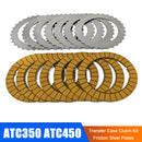 ATC350 ATC450 Transfer Case Clutch Kit Friction Steel Plates for BMW