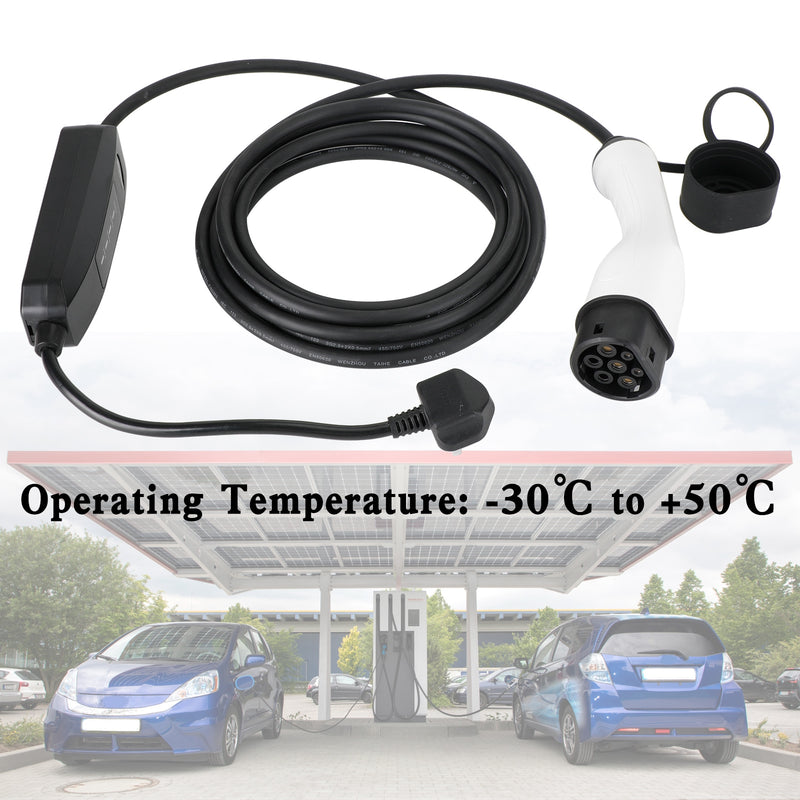 Protable Level 2 EV Charging Cable Australian Standard Plug Electric Car Charger 240V 8/10/13/16A 19.68FT=6m