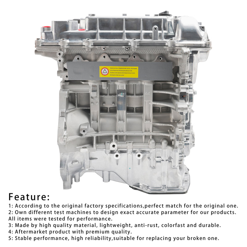 G4FD 1.6L Engine Assy 1591CC GAS Long Block For Hyundai Kia Rio Soul 2012-2019