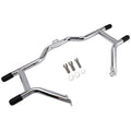 Bumper Engine Guard Fairing Mount Crash Bar Kit Fits For Cvo Road King Black