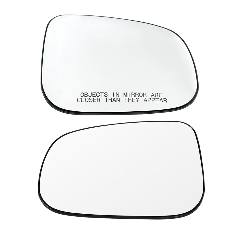 2 × Side View Mirror Glass for Volvo S60 S80 V60 2011-18 30716923 30716924