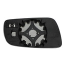 Left Heater Mirror Door Glass For 1999-2004 VW Golf Jetta Bora MK4 Passat B5 Generic