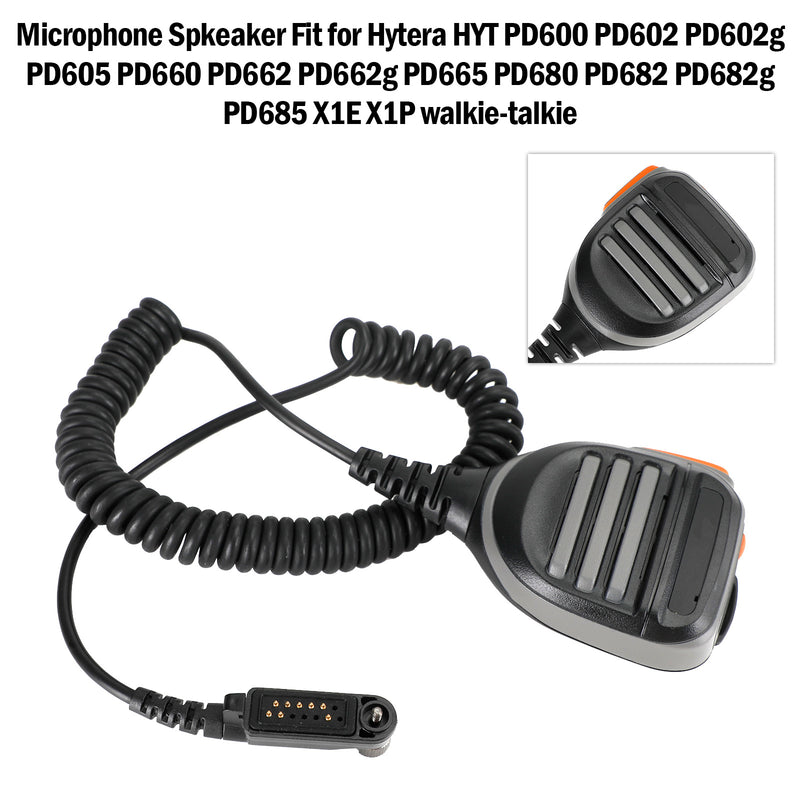 X1E-SM10 Microphone Speaker For Hytera PD660 PD662 PD665 PD680 PD682 PD685 X1P