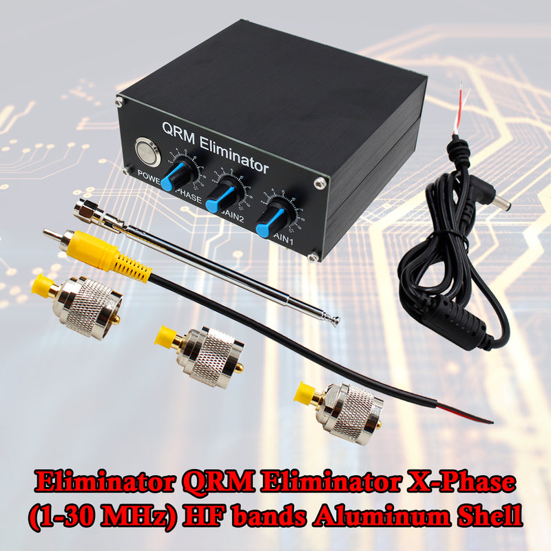 The Latest Eliminator QRM Eliminator X-Phase (1-30 MHz) HF bands Aluminum Shell