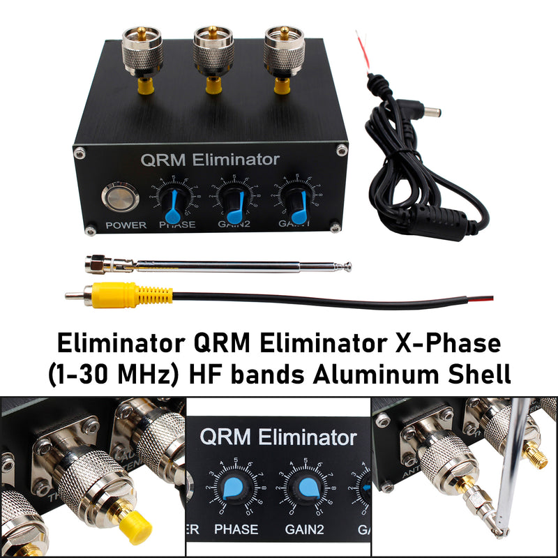 The Latest Eliminator QRM Eliminator X-Phase (1-30 MHz) HF bands Aluminum Shell