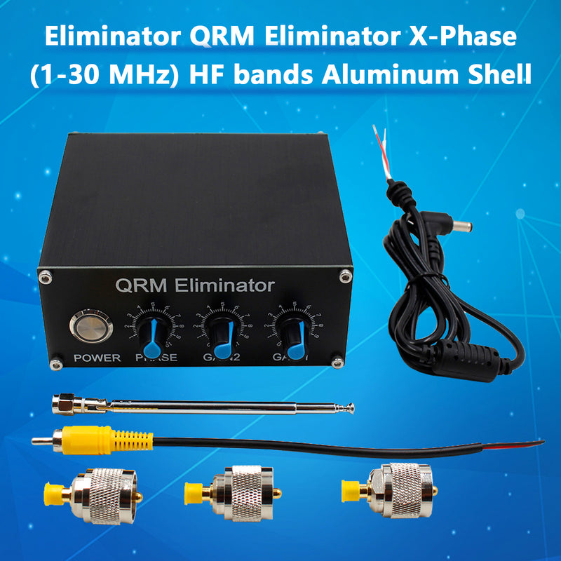 The Latest Eliminator QRM Eliminator X-Phase (1-30 MHz) HF bands Aluminum Shell