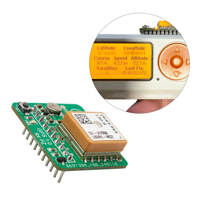 Latest GPS Module Uses Antenna Integrated Module Unleashed Firmware
