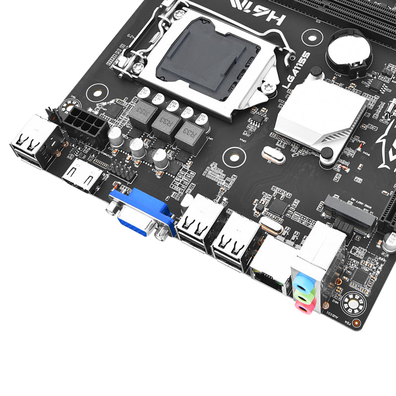 H61M-I Motherboard LGA 1155 Support 2*DDR3 USB2.0 SATA2 NVME Bluetooth