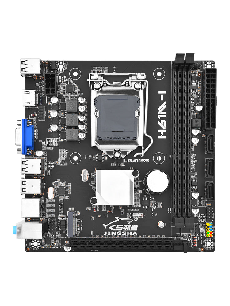 H61M-I Motherboard LGA 1155 Support 2*DDR3 USB2.0 SATA2 NVME Bluetooth