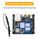 Orange Pi Zero 3 Aluminum Alloy Development Board Protective Heat Sink Cooling