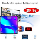 X88 Pro 10 Android 11.0 16G+2G Tv Box 4K Rk3318 Wifi Bt Media Player 100M