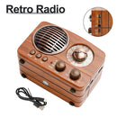 Retro-Style Decorative Radio Mini Multifunction Music Player Bluetooth Speaker