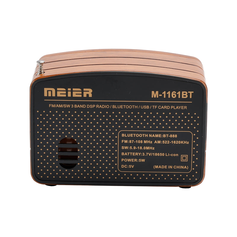 Retro-Style Decorative Radio Mini Multifunction Music Player Bluetooth Speaker