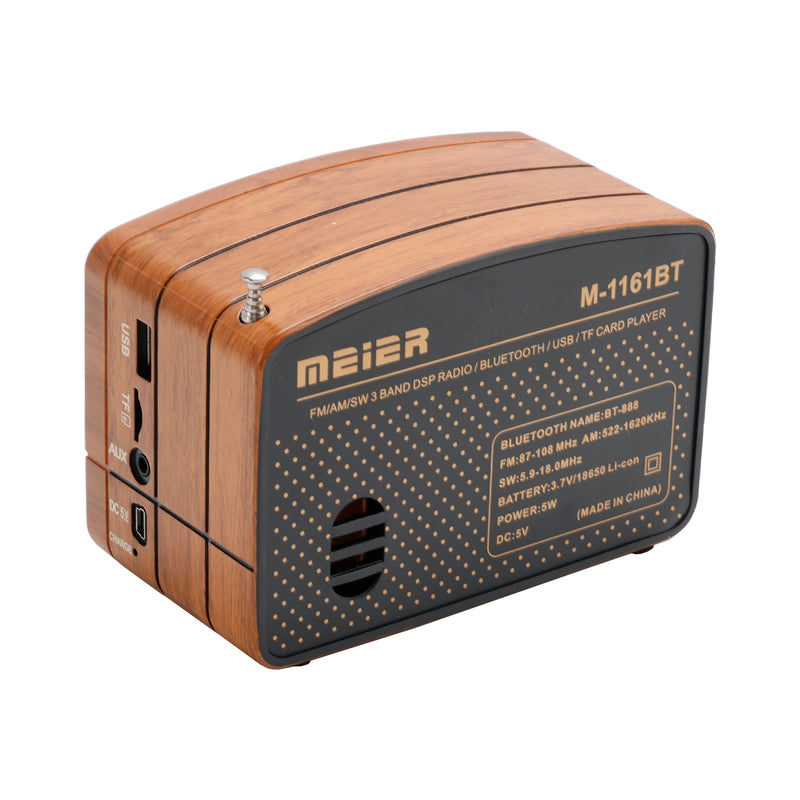 Retro-Style Decorative Radio Mini Multifunction Music Player Bluetooth Speaker