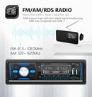 Car Radio Stereo 1Din Bluetooth FM Audio Music Player DAB/MP3/USB/AUX In-dash