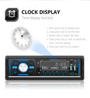 Car Radio Stereo 1Din Bluetooth FM Audio Music Player DAB/MP3/USB/AUX In-dash