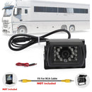 18 IR CCD Car Reverse Camera Heavy Duty Rear View Reversing Camera 12-24V