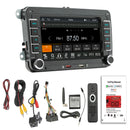 7" Volkswagen Car Bluetooth Radio Car MP5 Player Wireless Carplay + 4 LED Camera