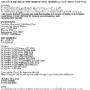 Fork Oil Seal Wiper Set for Yamaha XV250 Route 66 V-Star Virgo YP125 YP250 85-18 Generic