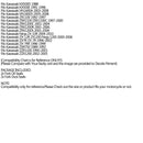 Fork Oil Dust Seal Kit for Kawasaki KX125 KX250 KX500 ZR1100 ZRX1100 ZRX1200 Generic