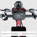 Dual drive 12" tires 2000W 21ah off-road alloy electric scooter for adult With large display screen constant speed cruise
